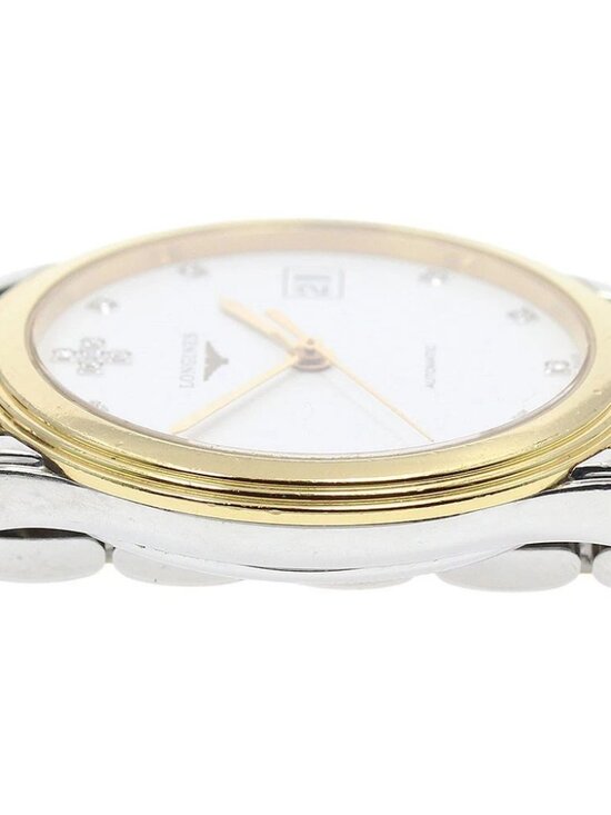 LONGINES Flagship L4.774.3 Date white Dial Automatic Men\'s Watch_942621 main image 11